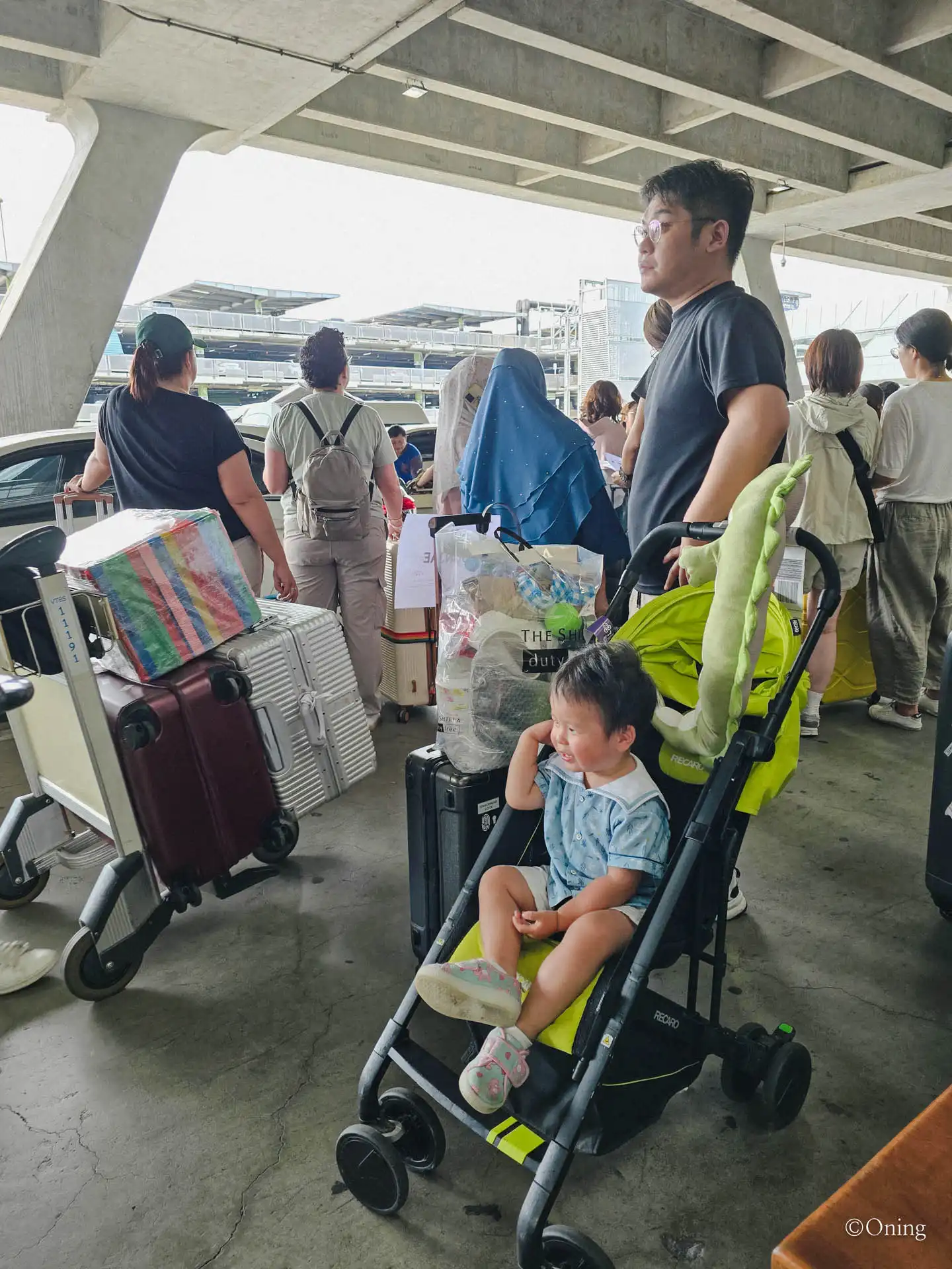 방콕 공항 차량 승차장